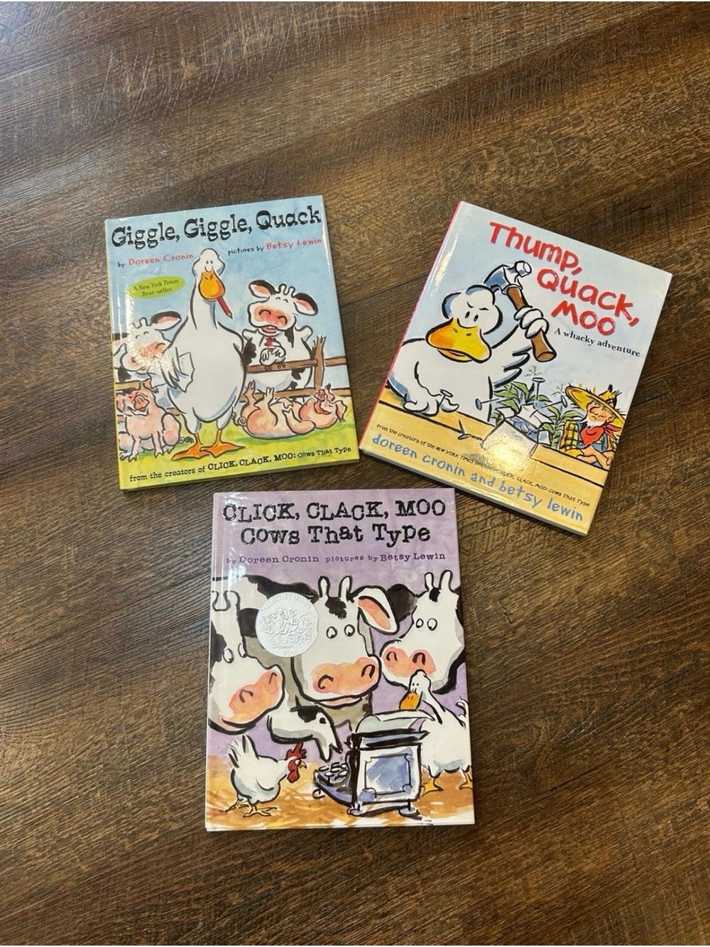 3 Children’s Hardcover Books